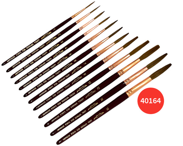 2161 Red Sable Extra Long Lettering Brush